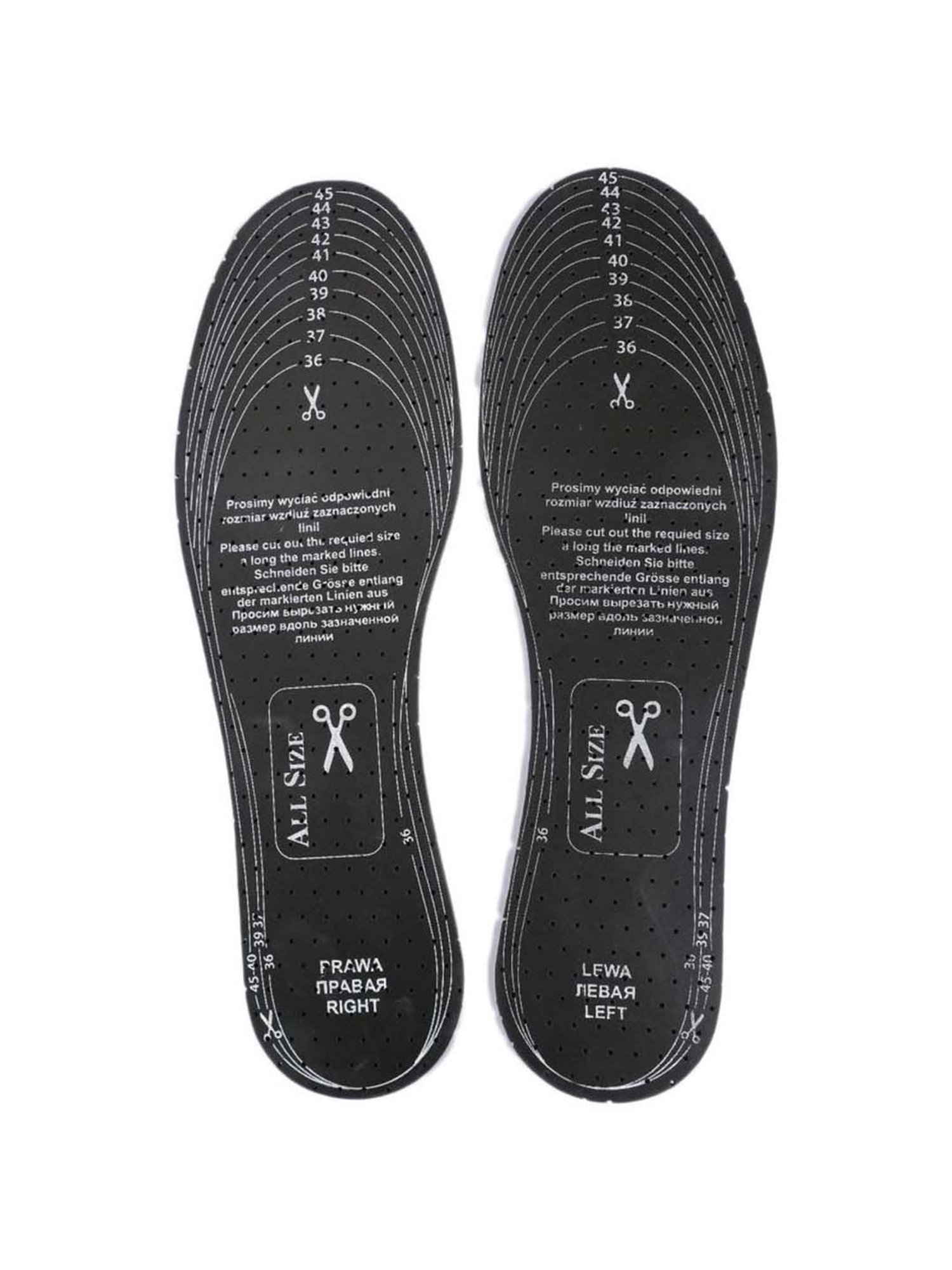 Pro Black Soft Comfort Ease Insole (46)