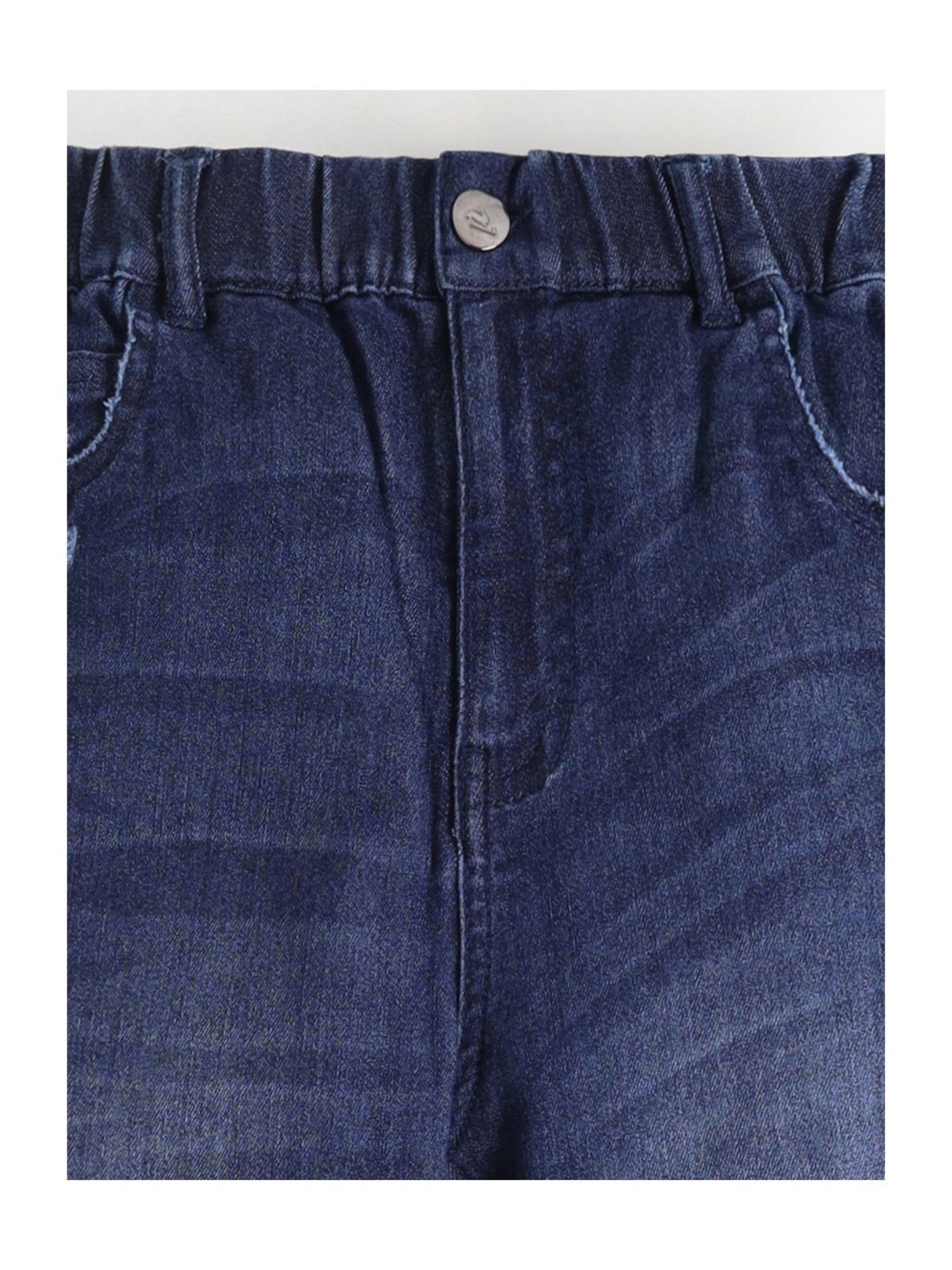 Palm Tree Boys Grey Washed Jeans