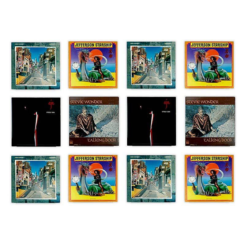 LP Vinyl Record Wall Display 12 Pack Display Your Daily Listening in Style Clear Acrylic
