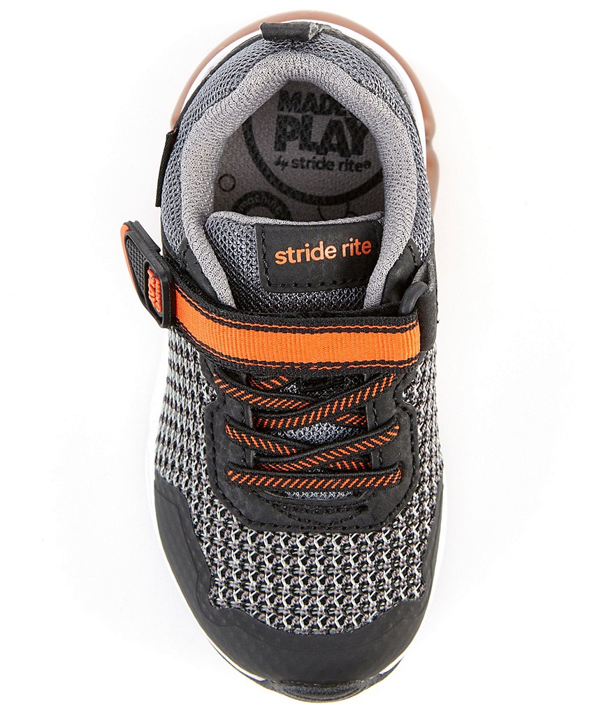 Stride Rite Boys' Radiant Bounce Made2Platy Lighted Washable Sneakers (Toddler)