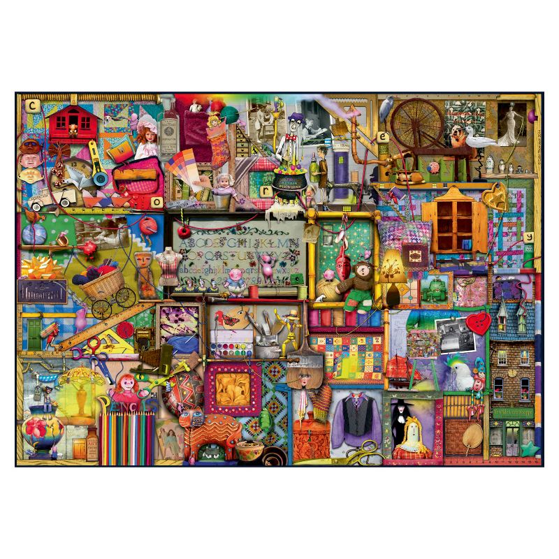 Ravensburger The Craft Cupboard Jigsaw Puzzle - 1000pc