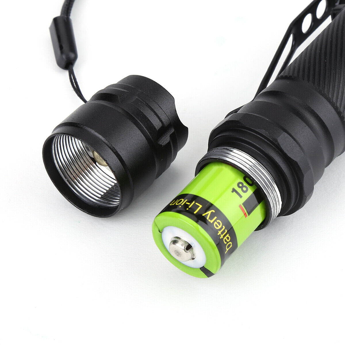 Green Laser Pointer High Power Visible Beam + Star Cap + 18650 Battery