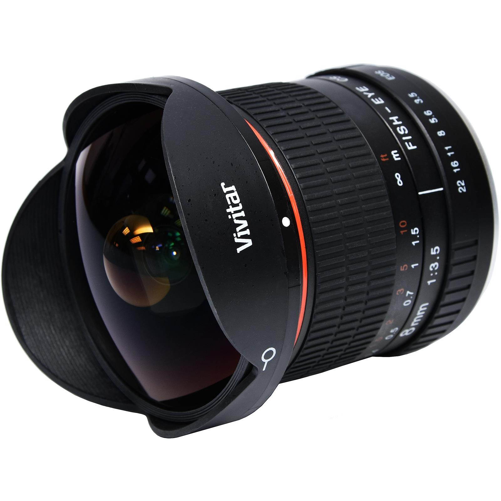 Vivitar - 8 mm - f/3.5 - Fisheye Lens