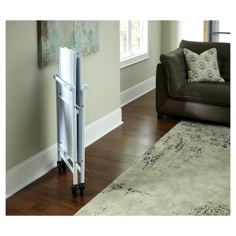Cosco Indoor - Outdoor Folding Serving Cart - White