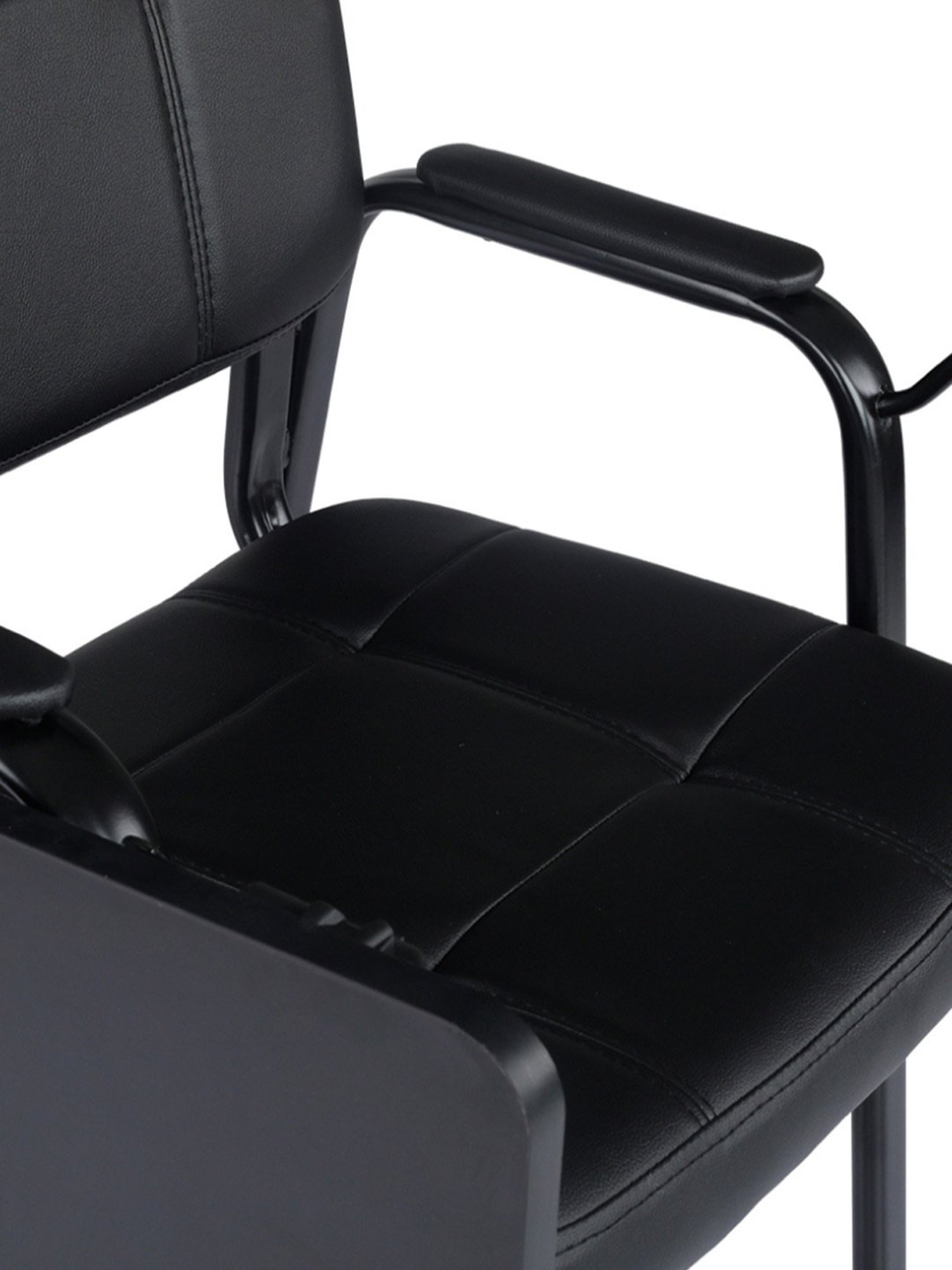 Durian Diego Quilted Brown Premium Leatherette Office Chair