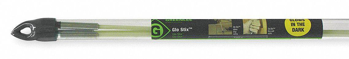 Greenlee Glow Rod,5 ft to 15 ft,Fiberglass  540-15