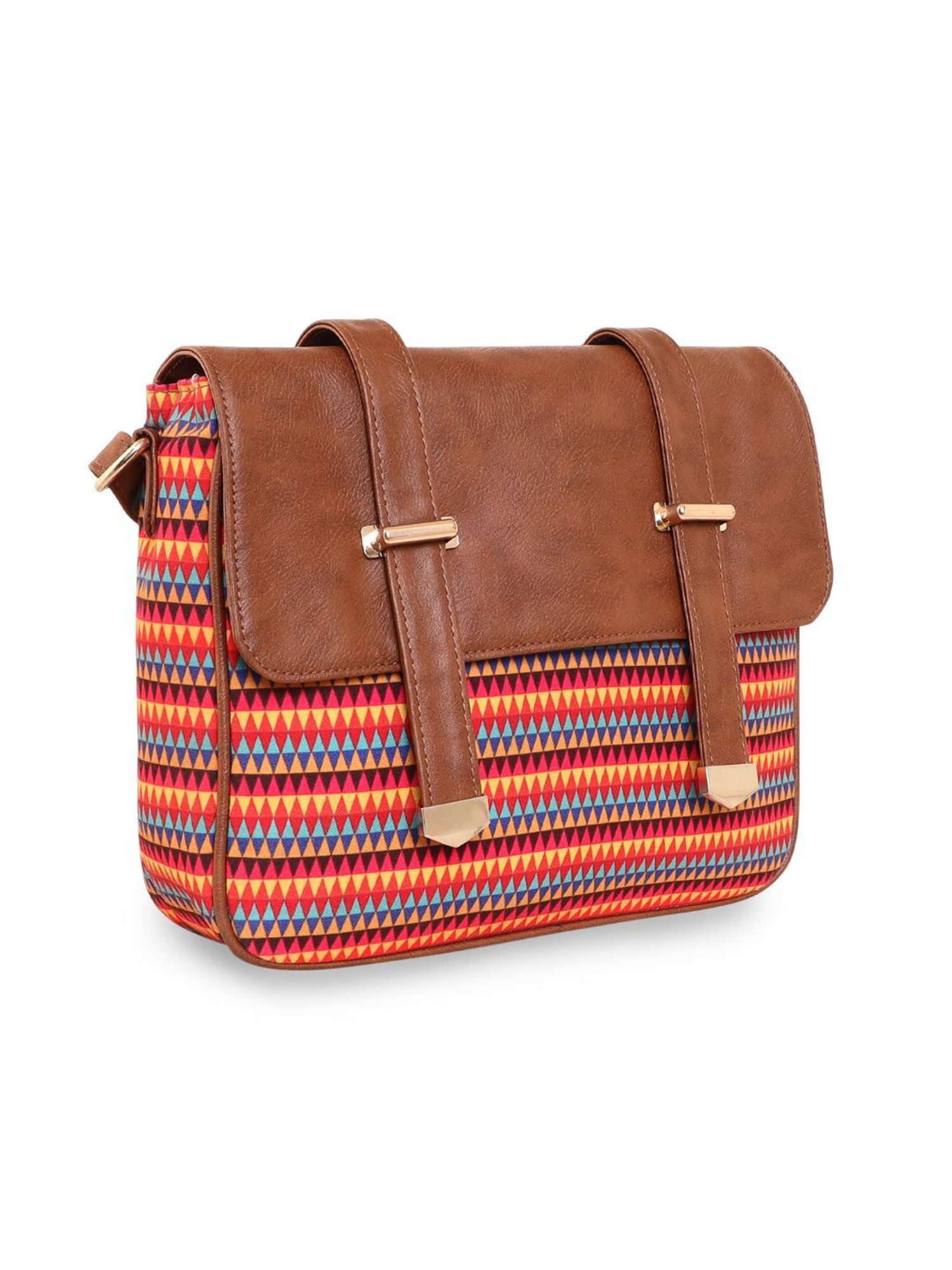 Sabhyata Multicolor Printed Medium Cross Body Bag