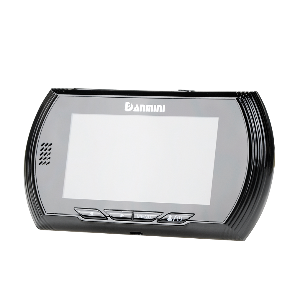 Home Video Doorbell 2.4" Digital LCD Security Camera 120 Degree Peephole Viewer Photo Visual Monitoring Electronic Cat Eye Camera Wireless Camera System for Home Office