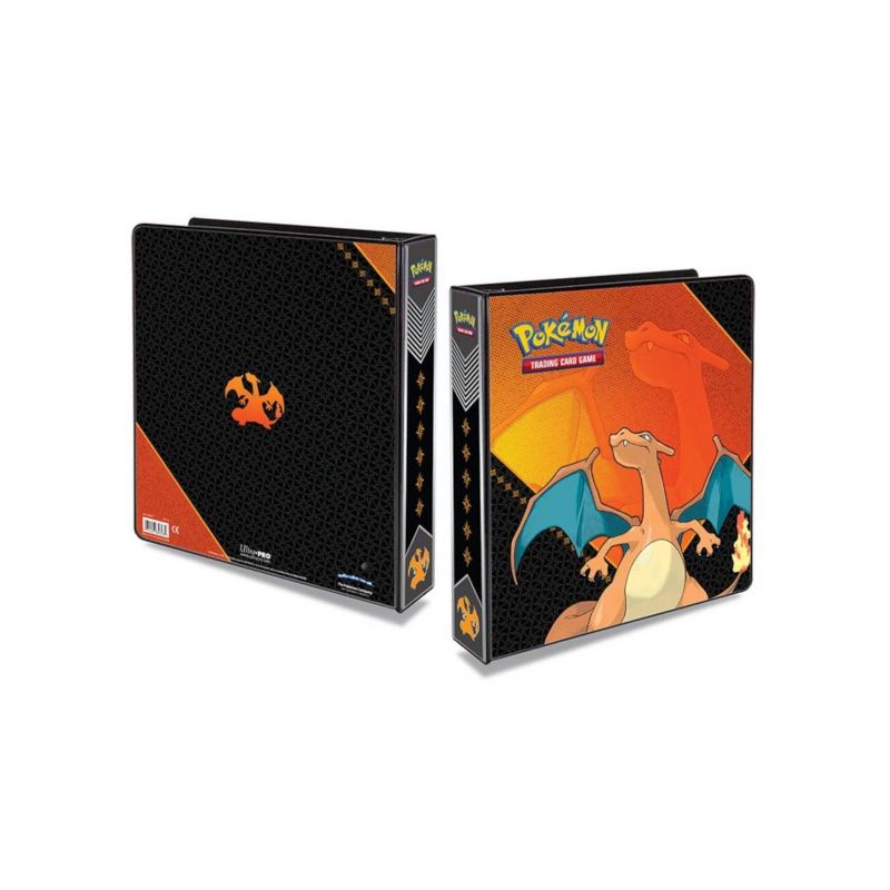 Ultra Pro Pokémon Charizard 2" 3-Ring Binder Card Album with 100 Ultra Pro Platinum 9-Pocket Sheets Card Game