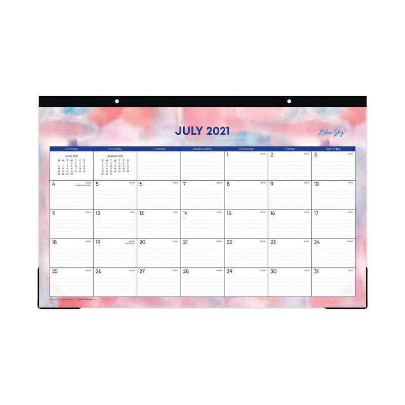 2021 The Everygirl Wall Calendar 15" x 12" Liam - Blue Sky