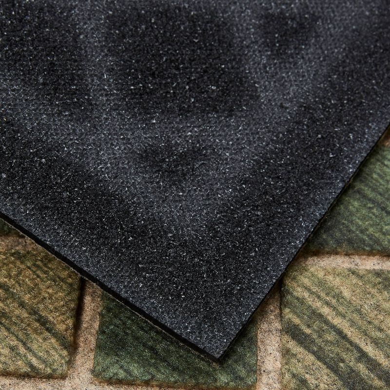 2'x4' Ornamental Entry Mat Woodgrain Hunter - Mohawk