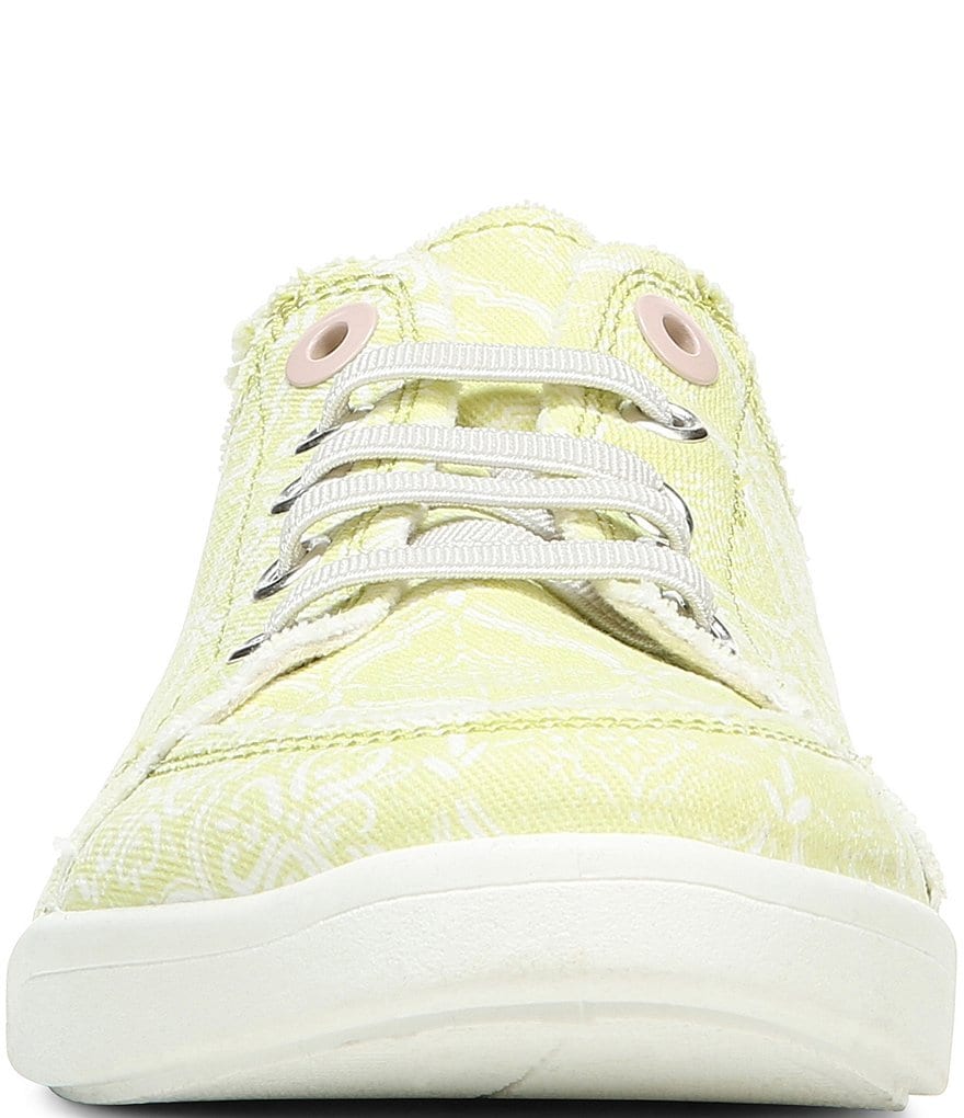 Vionic Pismo Mosaic Print Washable Lace-Up Sneakers