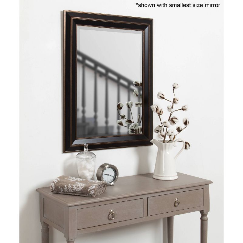 27.5" x 33.5" Whitley Rectangle Wall Mirror Bronze - Kate & Laurel All Things Decor