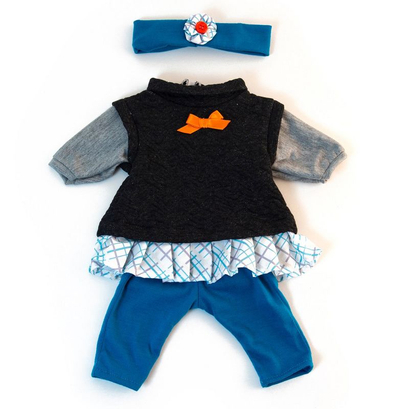 Miniland Girl Doll with Down Syndrome - 15" Doll with Outfit