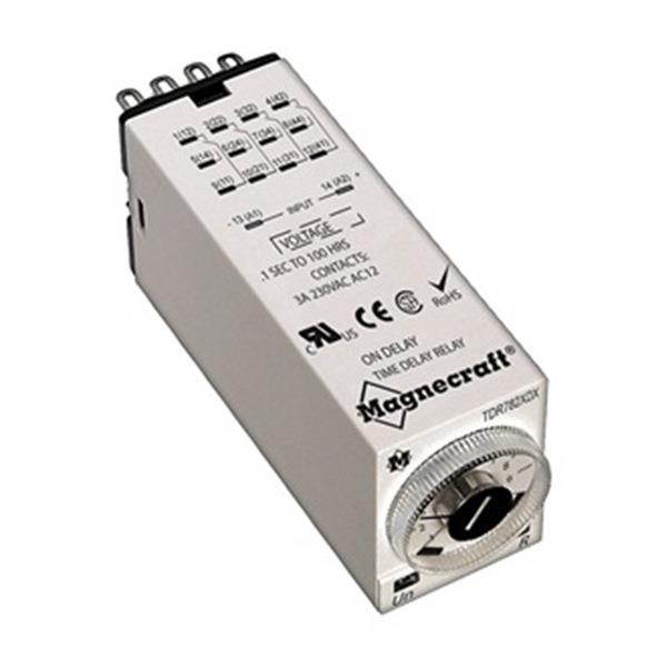 Relay, Time Delay, 4PDT, On Delay