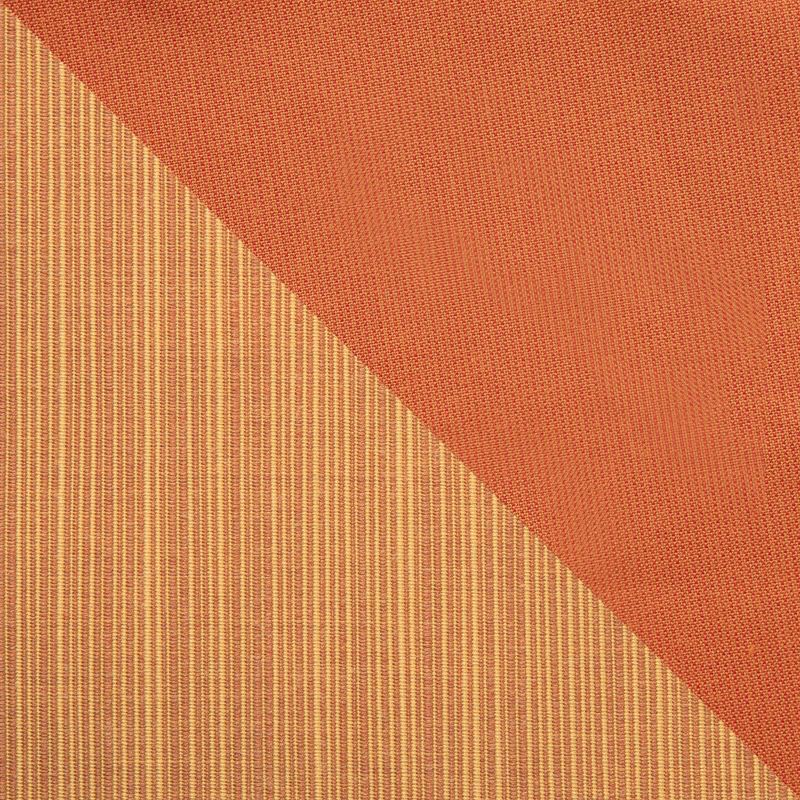 Deco 6pc Sectional and Table with Umbrella - Orange - RST Brands