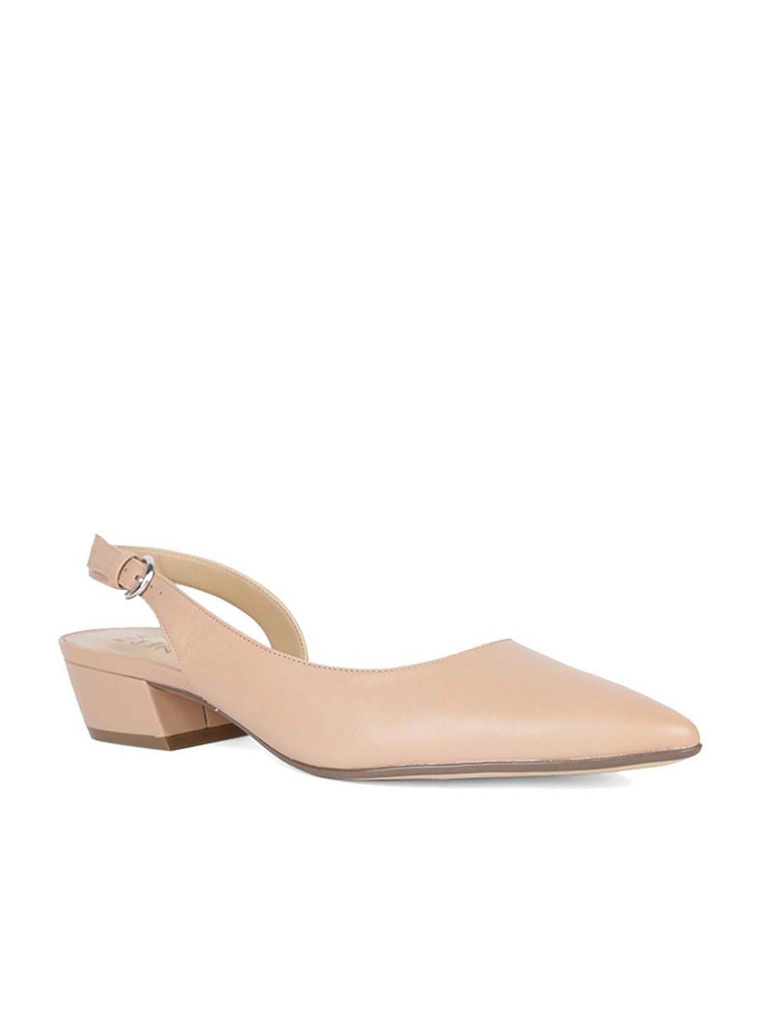 Naturalizer by Bata Women's Beige Back Strap Sandals