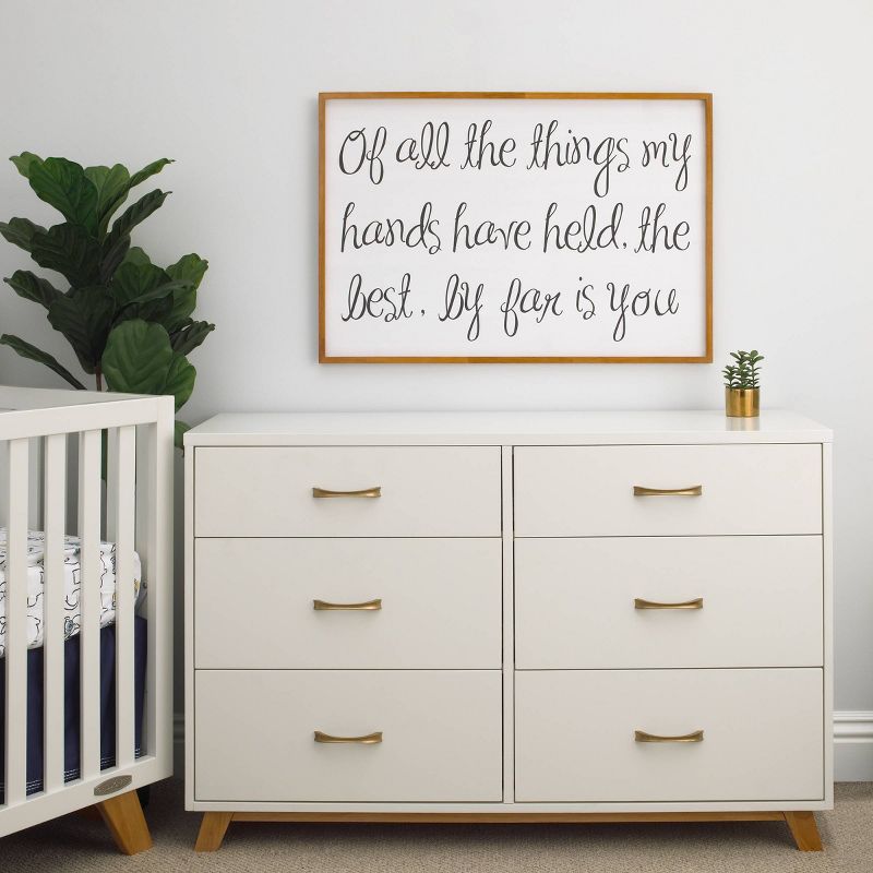 Nojo Of All The Things My Hands Have Held The Best By Far is You Framed Wall Canvases