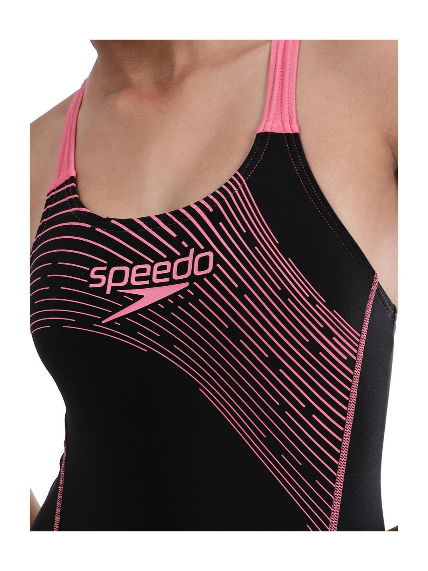 Cukoo Kids Red Printed Swimsuit