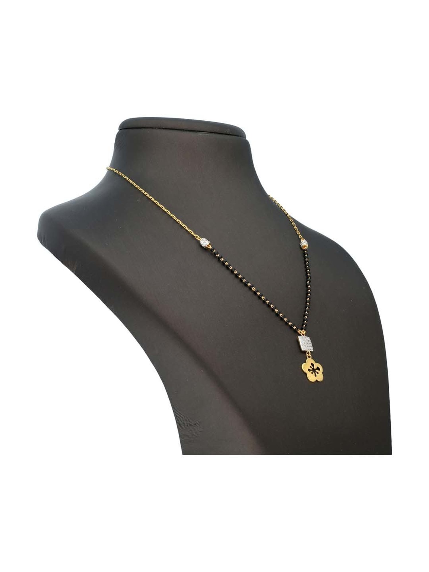 P.N.Gadgil Jewellers Noir Grace 22k Gold Mangalsutra