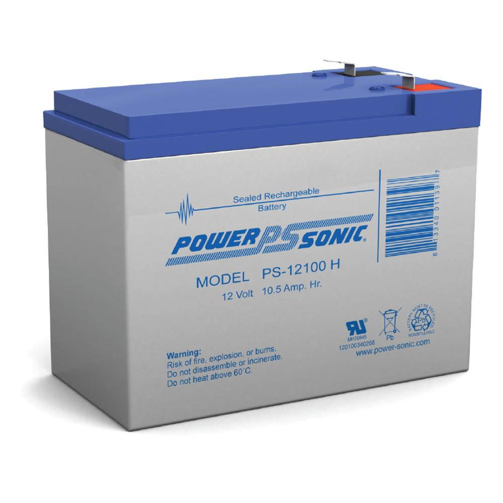 PS-12100H 12V 10.5Ah Sealed Lead Acid Battery