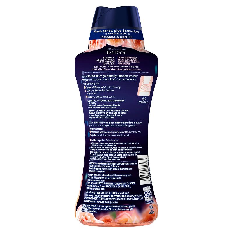 Downy Cool Cotton Scented Booster Beads - 14.8oz