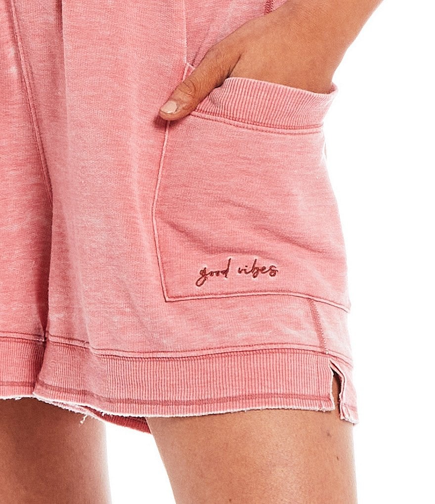 KENDALL + KYLIE White High Rise Sports Shorts