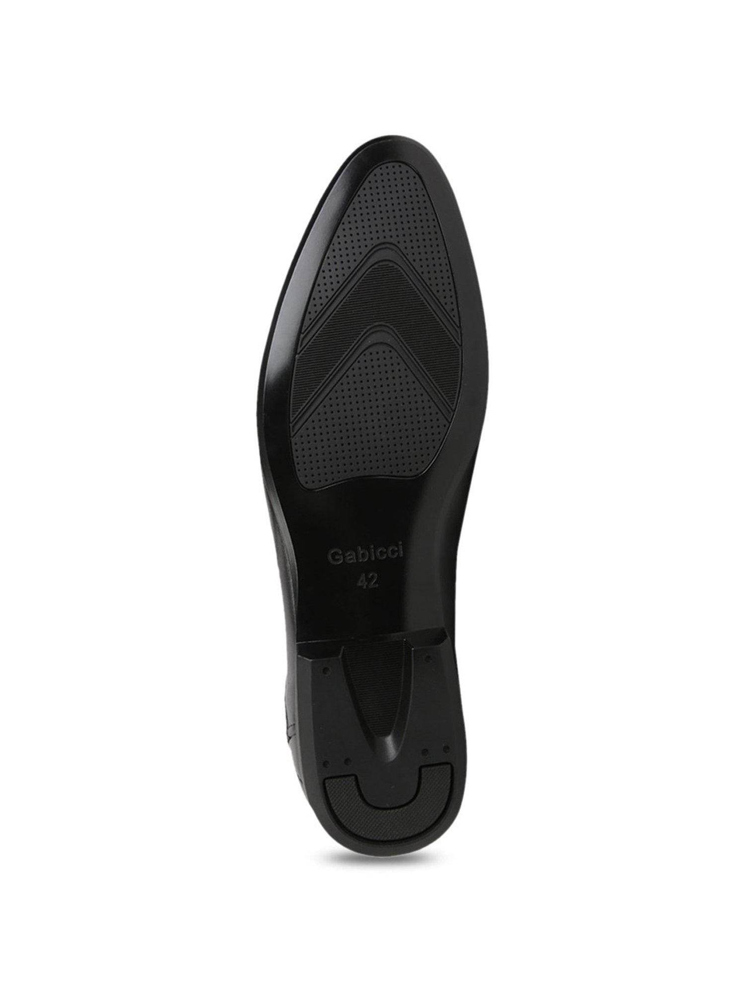 Gabicci Men's Ray Mann Black Loafers