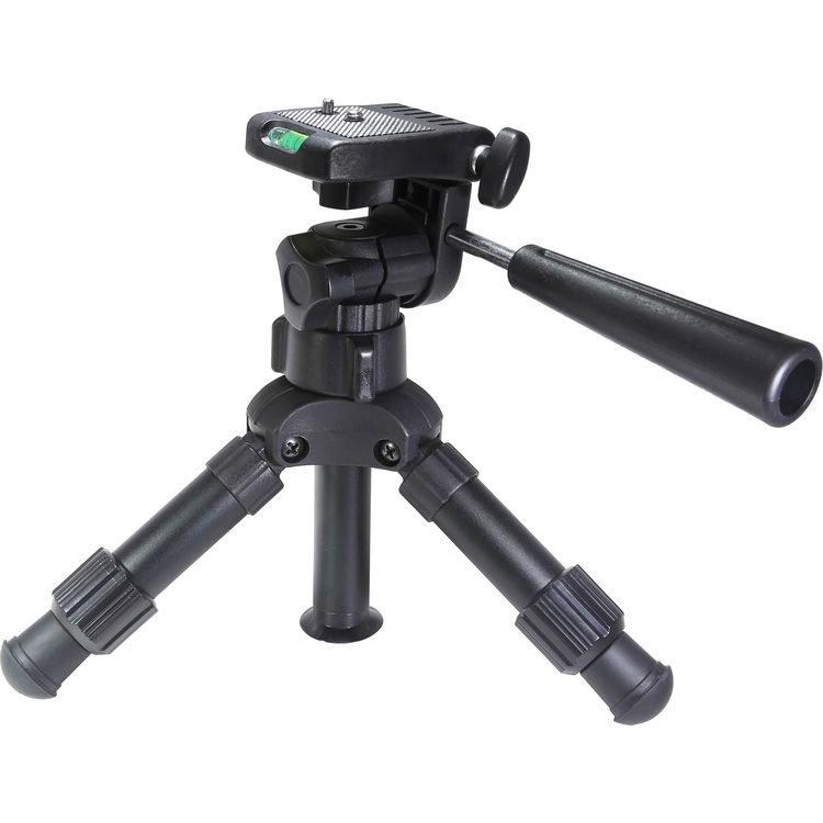 Vidpro Heavy Duty Table Top Tripod with 3-Way Pan Head TT-12 9.00