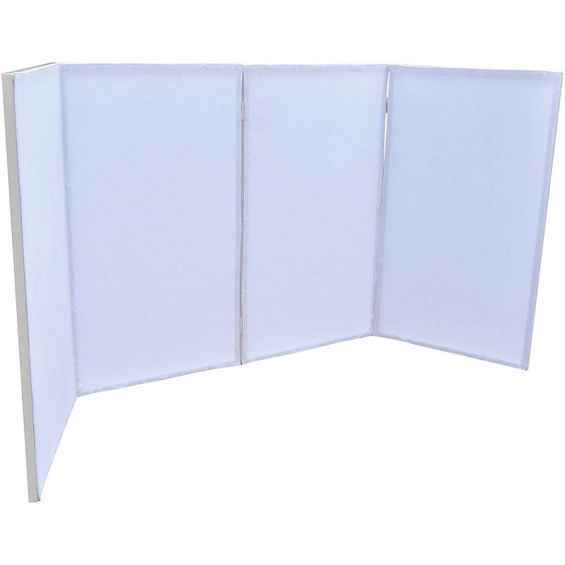 Novopro DJS1 Mobile DJ Facade with Carrying Bag (White)