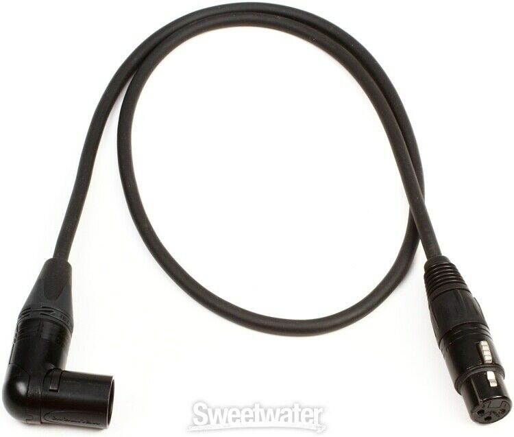 Pro Co MMRC-3 MasterMIKE Microphone Cable with Right-angled XLR Male End - 3