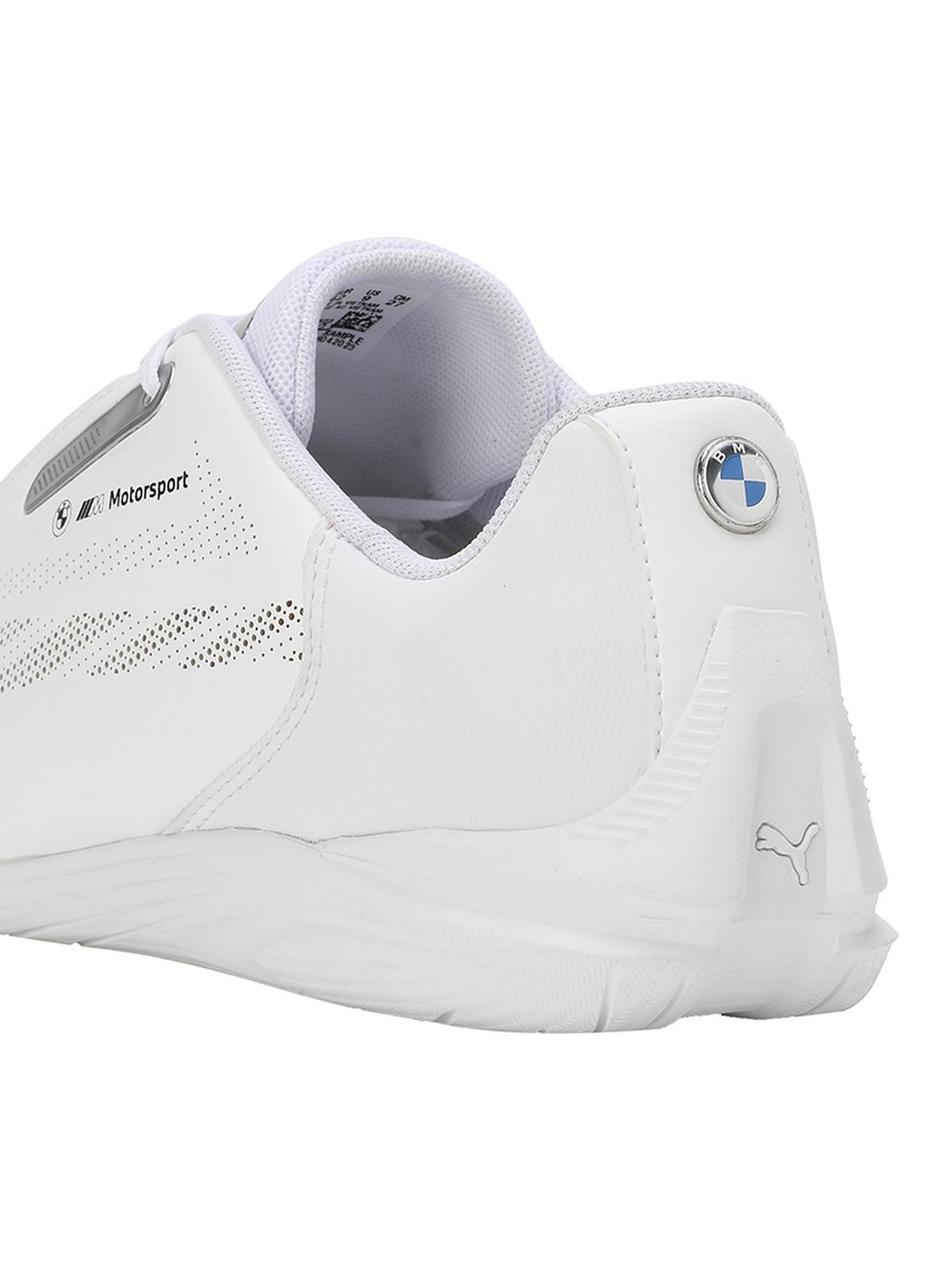 Puma Men's BMW Motorsport Drift Cat Decima 2.0 White Casual Sneakers