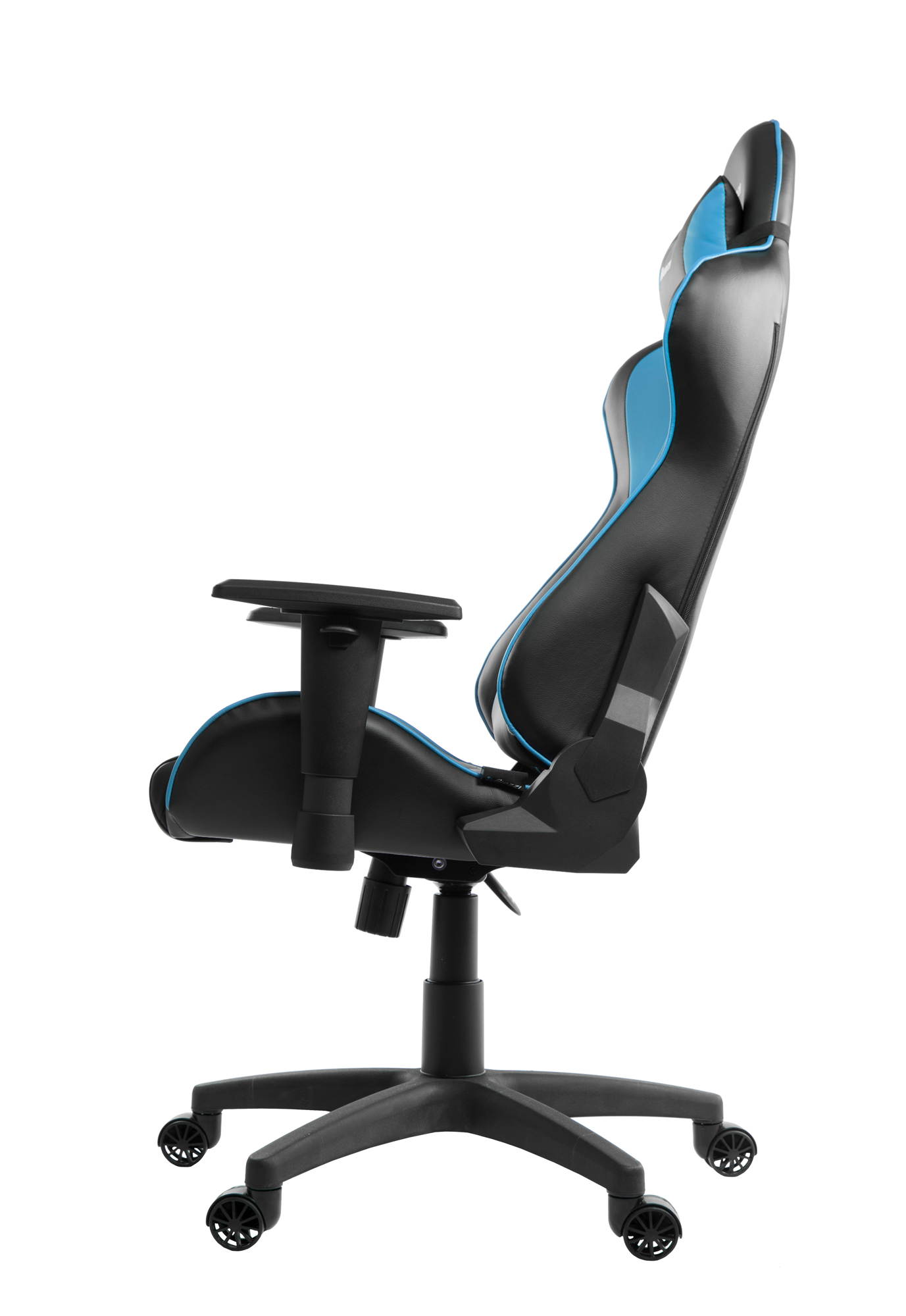Arozzi Forte Gaming Chair Blue - Cold Cured Foam, Adjustable Head + Back Pillow
