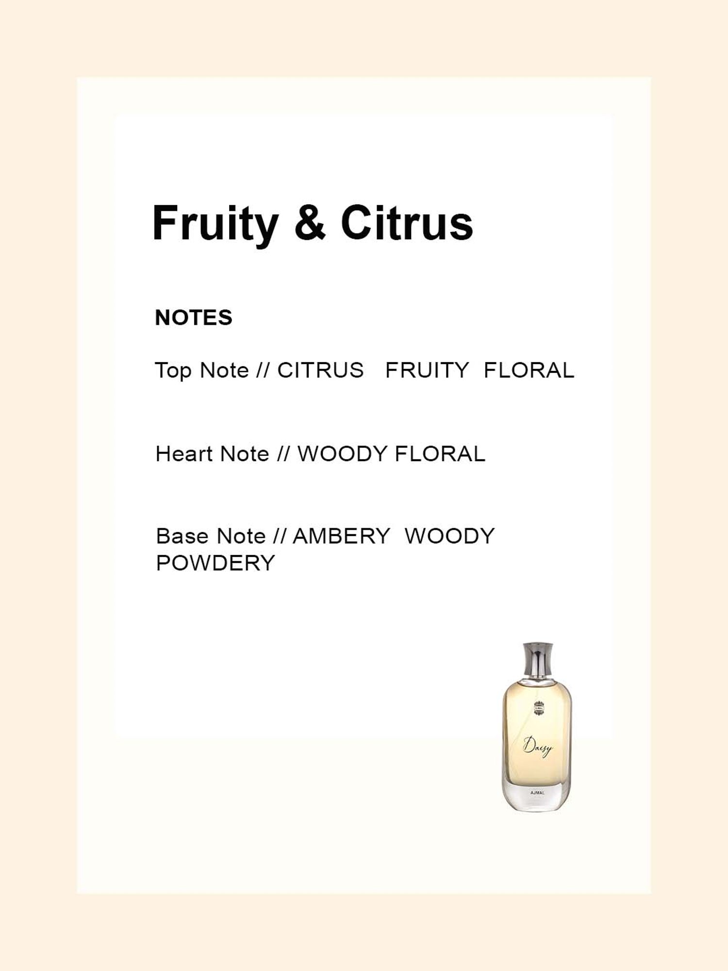 Ajmal Daisy Eau de Parfum for Women - 100 ml