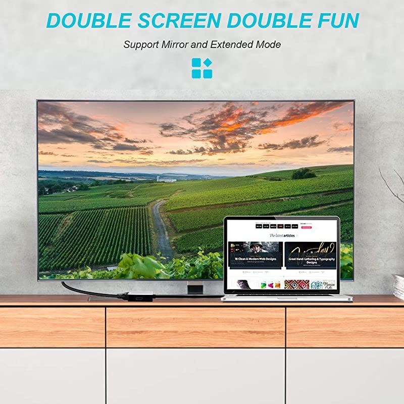 Mini DisplayPort to HDMI VGA DVI 4K Adapter  3in1 GoldPlated Mini DisplayPortDP to HDMIDVIVGA AdapterMale to Female Compatible with MacBook Air Mac Mini Microsoft Surface Pro 34