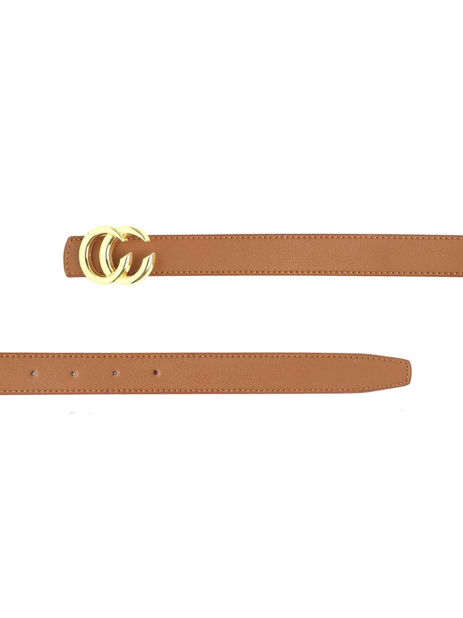 Calvadoss Tan Waist Belt for Women