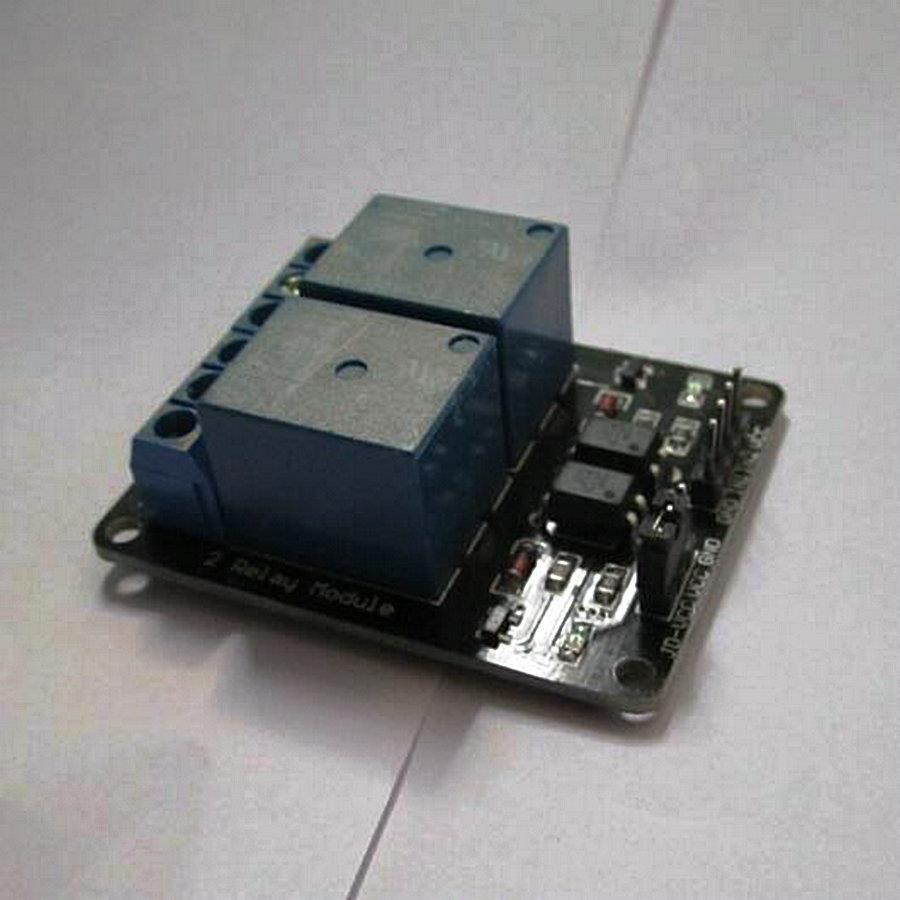 1PCS/LOT 5V 2 Channel Relay Module Shield for ARM PIC AVR DSP Electronic 30746