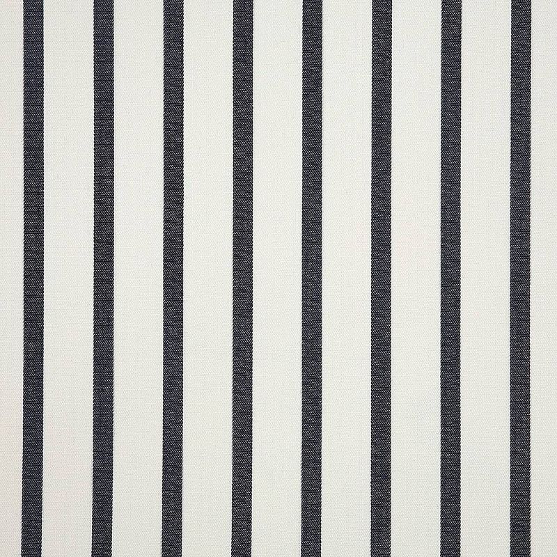 Sunbrella Stripe Outdoor Seat Cushion Blue/White