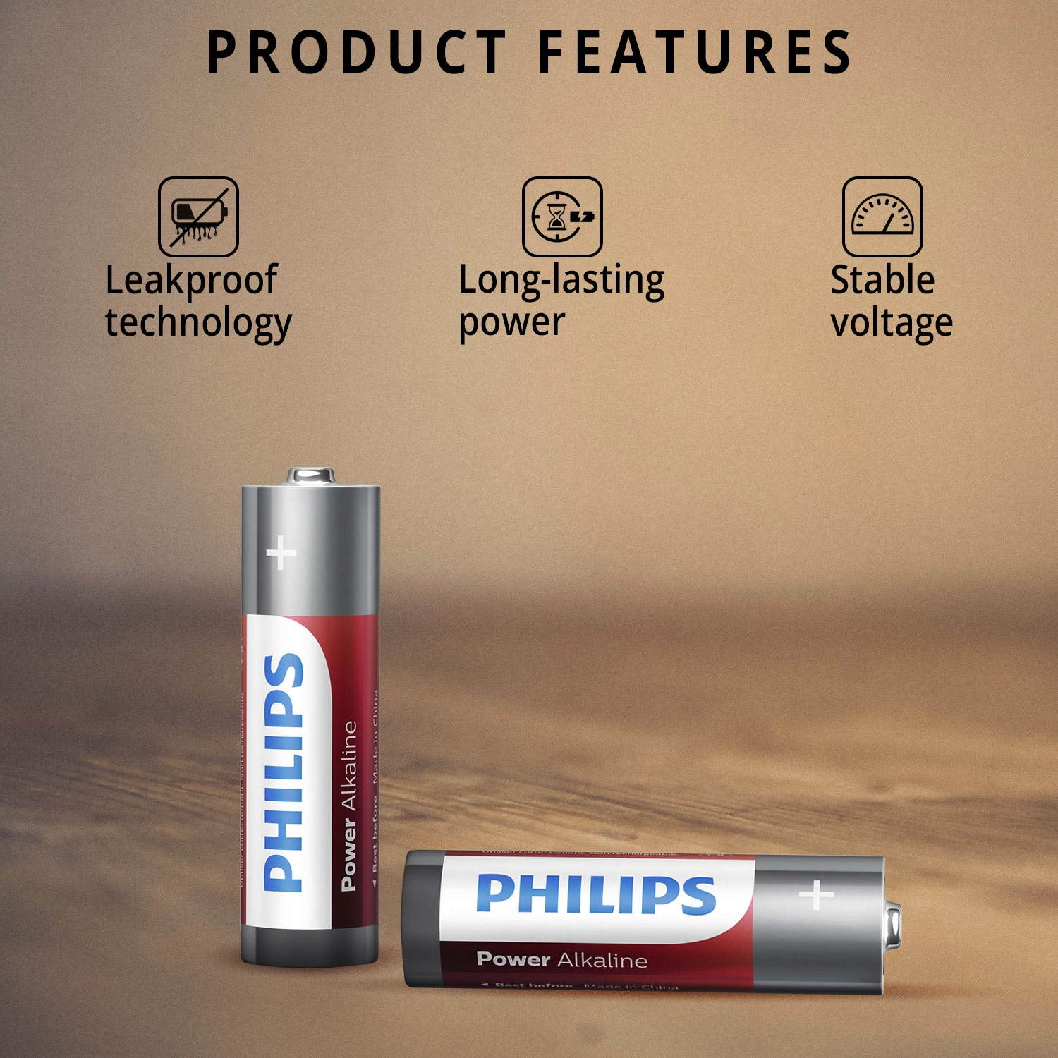 Shop LC Philips Power Alkaline 10 Pack AAA Battery Singles