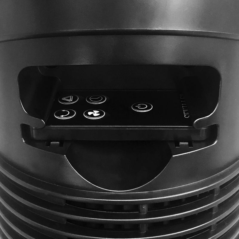 O2COOL Rechargeable Deluxe Necklace Fan with USB Cord Gray