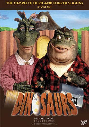 BUENA VISTA HOME VIDEO DINOSAURS-3RD & 4TH SEASONS (DVD/4 DISC/REPACKAGED) D134007D