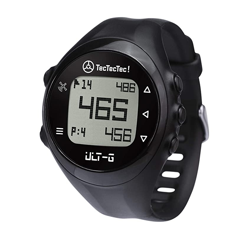 ULT-G Golf GPS Watch, Preloaded Worldwide Courses, Lightweight, Simple, Easy-to-use Golf Watches
