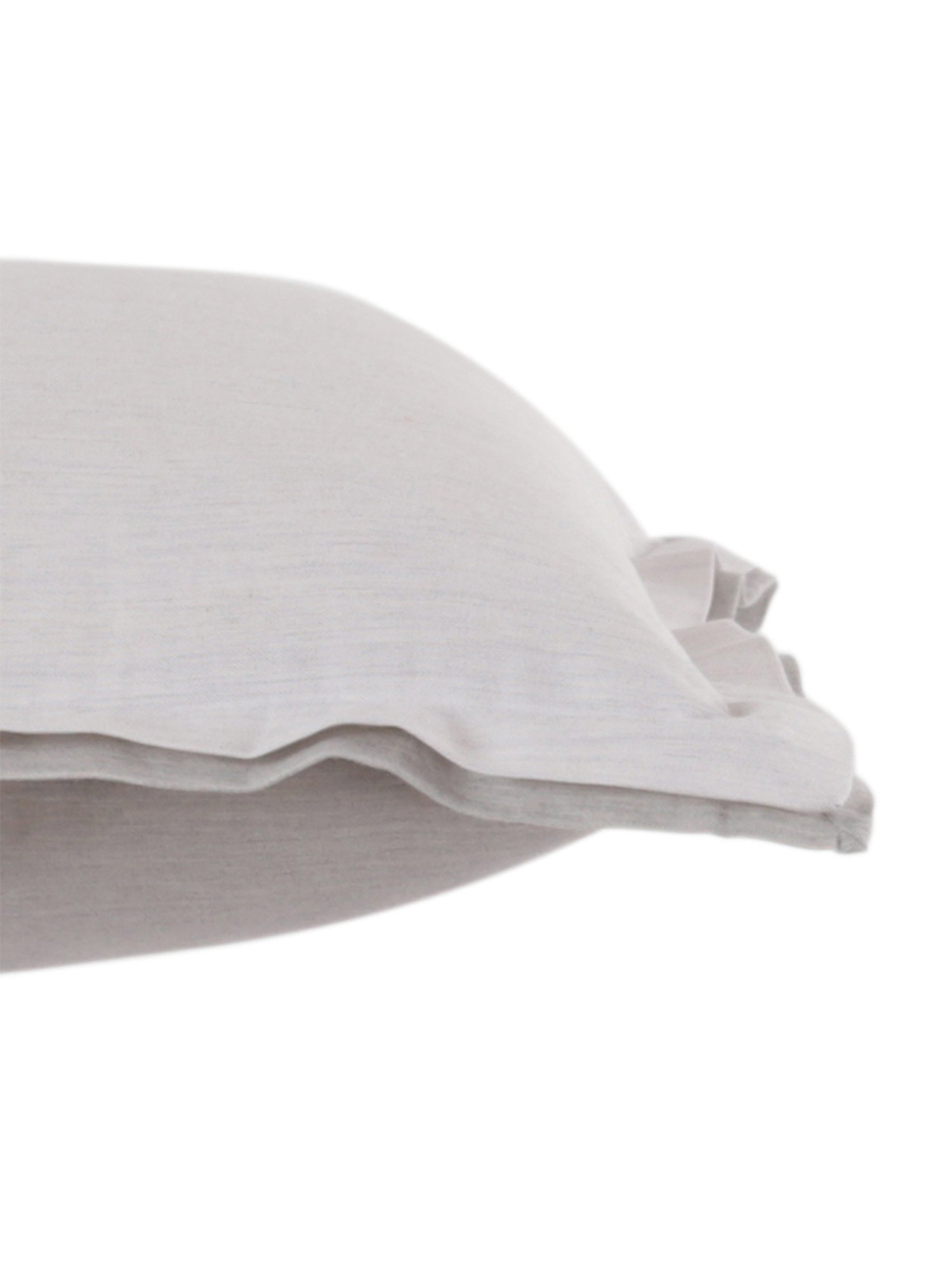 Maspar Cotsmere Emmie Solid White 300 TC Cotton Cushion Cover
