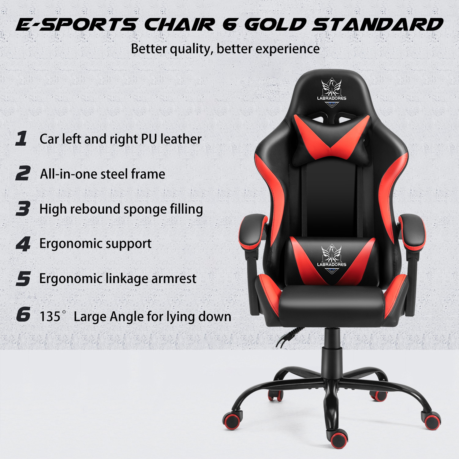 Gaming Chair Office Chair Ergonomic Computer Chair with Reclining Chair with Headrest and Lumbar Support Video Game Chair for Adults Teens Desk Chair(Footrest)