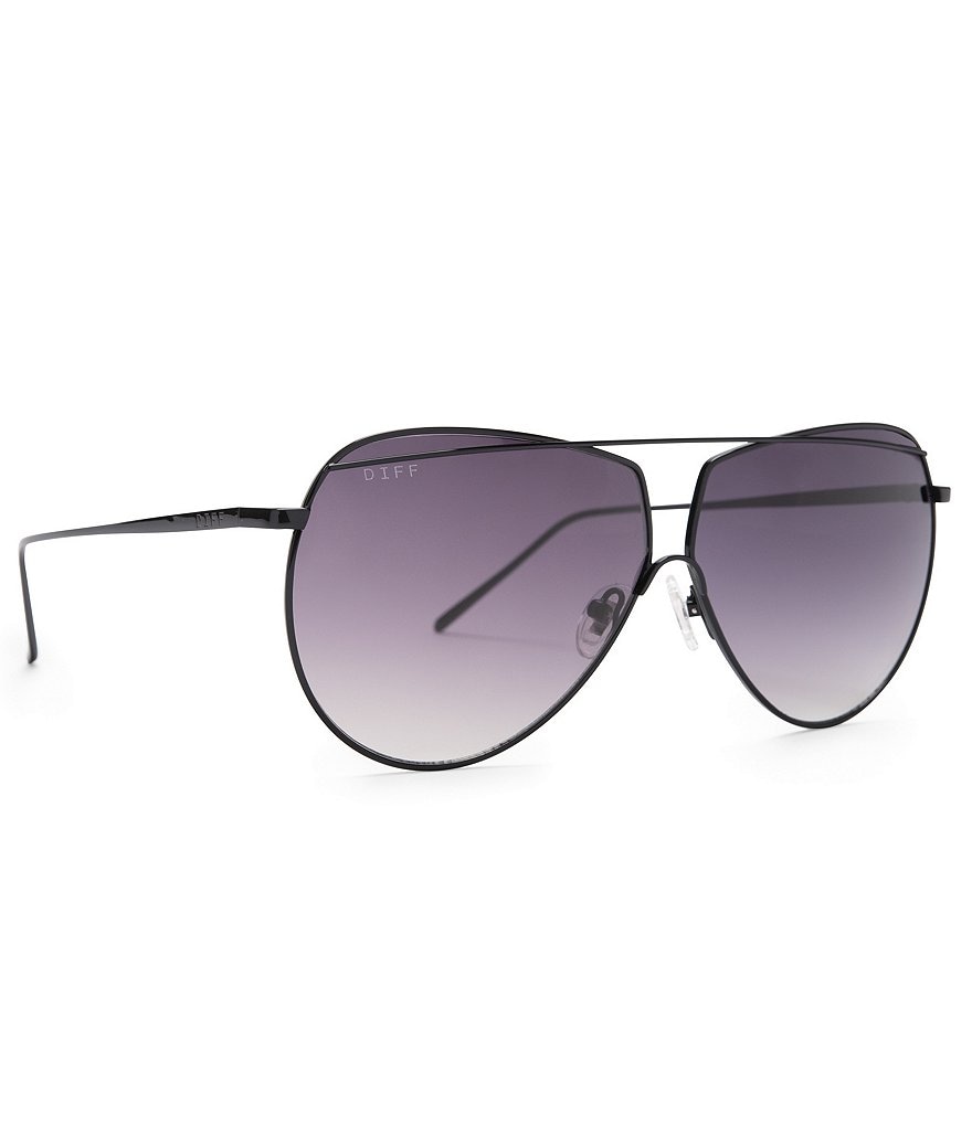 DIFF Eyewear Maeve Aviator Sunglasses