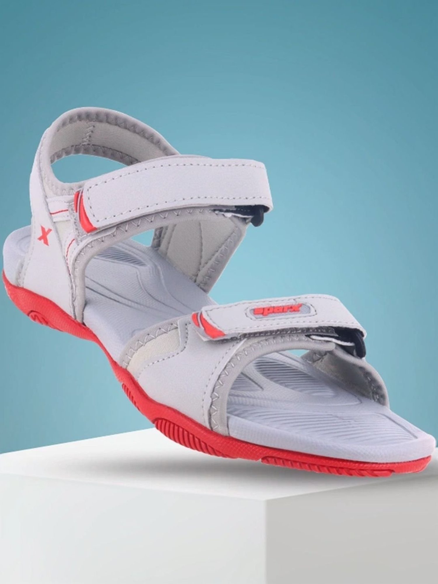 Sparx Women's Grey Floater Sandals