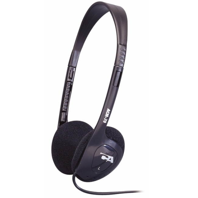 Cyber Acoustics ACM-70B Supra-aural Lightweight PC/Audio Stereo Headphone