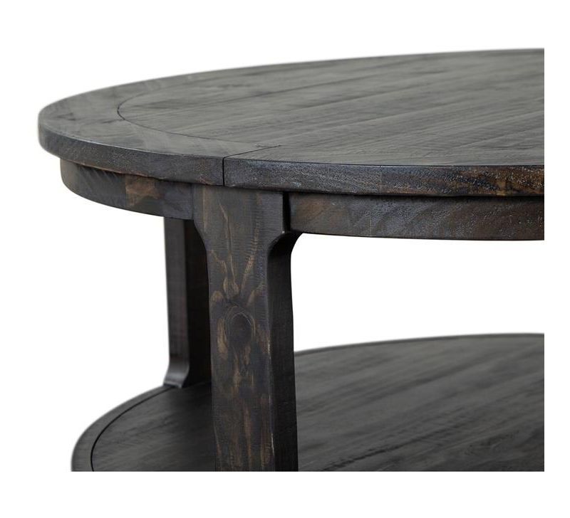 Magnussen T5263 Boswell Round Cocktail Table w/Casters