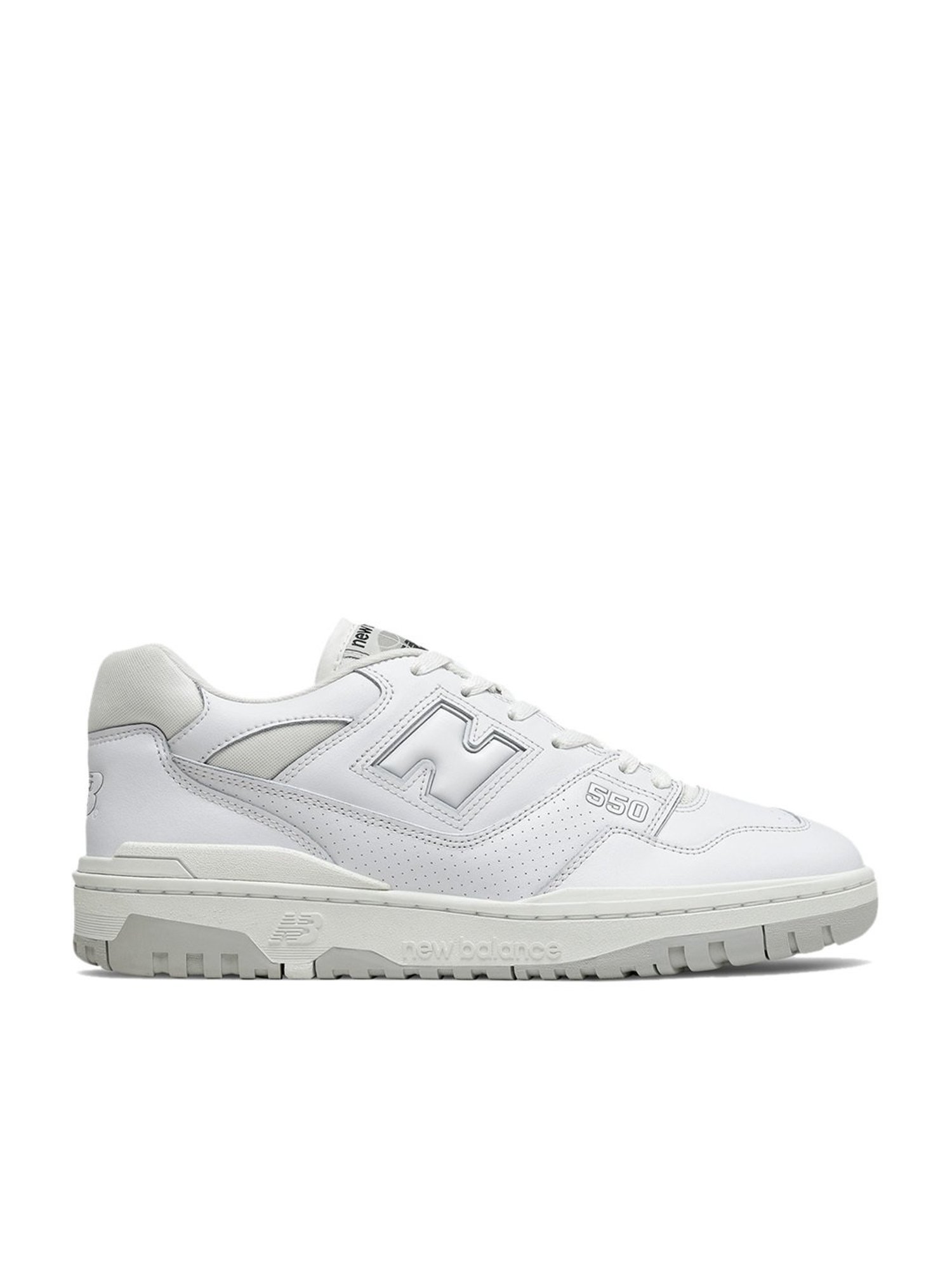New Balance Men's White Casual Sneakers