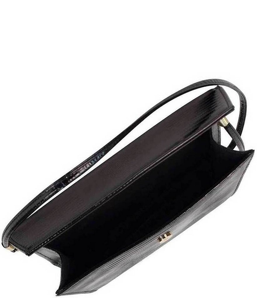 Kate Landry Satin Buckle Clutch Bag